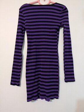 Long Sleeve Striped Dress
